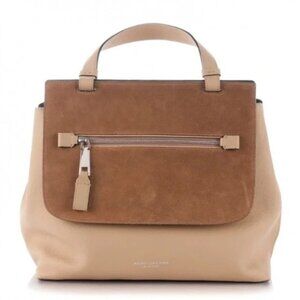 NWOT Marc Jacobs Calfskin & Suede Large Waverly 2 way Handbag